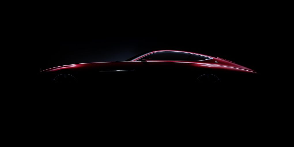 Vision Mercedes-Maybach 6: il ritorno delle aero coupé 35 Silouhette