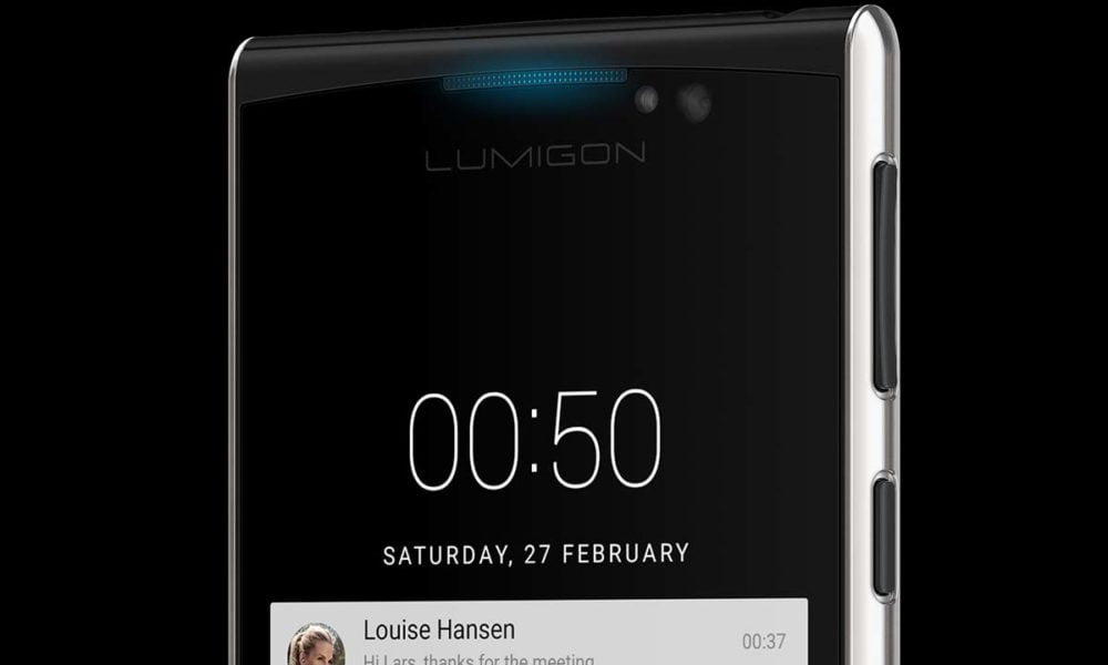 Lumigon T3: smartphone danese con fotocamera notturna