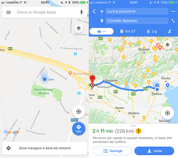 Google Maps miglior navigatore