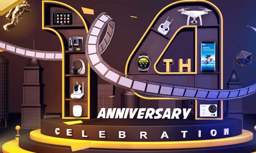 14th Annniversario TomTop: 15 giorni di offerte e sconti su prodotti Xiaomi e non solo 1 anniversario tomtop