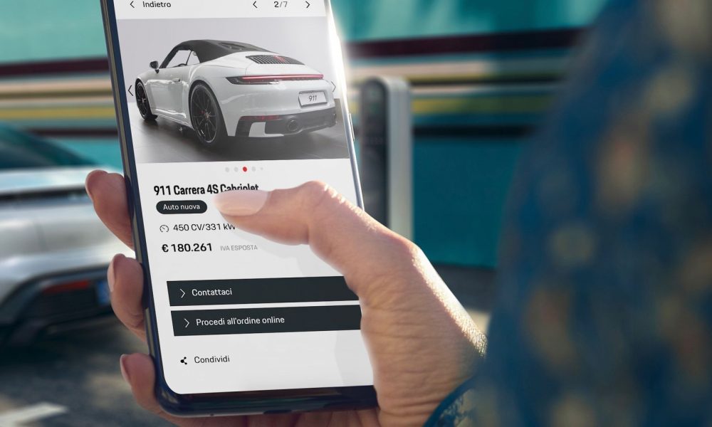 Acquistare una Porsche online, ora è possibile