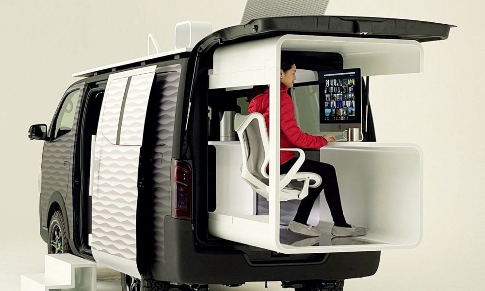 Nissan NV350 Office Pod Concept, lo smart working del futuro?